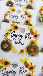 Carregar imagem no visualizador da galeria, Bullet Stud Earrings - Gypsy Rae Boutique, LLC
