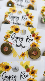 Load image into Gallery viewer, Bullet Stud Earrings - Gypsy Rae Boutique, LLC
