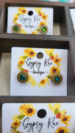 Ladda upp bild till gallerivisning, Bullet Stud Earrings - Gypsy Rae Boutique, LLC
