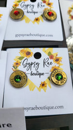 Load image into Gallery viewer, Bullet Stud Earrings - Gypsy Rae Boutique, LLC
