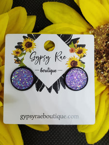 Druzy Stud Earrings - Gypsy Rae Boutique