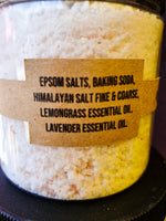 Kép betöltése a galériamegjelenítőbe: Lavender &amp; Lemongrass Bath Salts - Gypsy Rae Boutique
