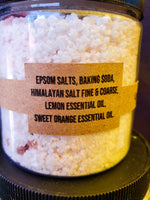 Kép betöltése a galériamegjelenítőbe: Lemon &amp; Sweet Orange Bath salts - Gypsy Rae Boutique
