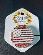 Carregar imagem no visualizador da galeria, American Flag Pop Socket - Gypsy Rae Boutique
