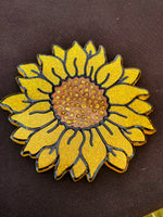 Charger l&#39;image dans la galerie, Sunflower Coasters - Gypsy Rae Boutique
