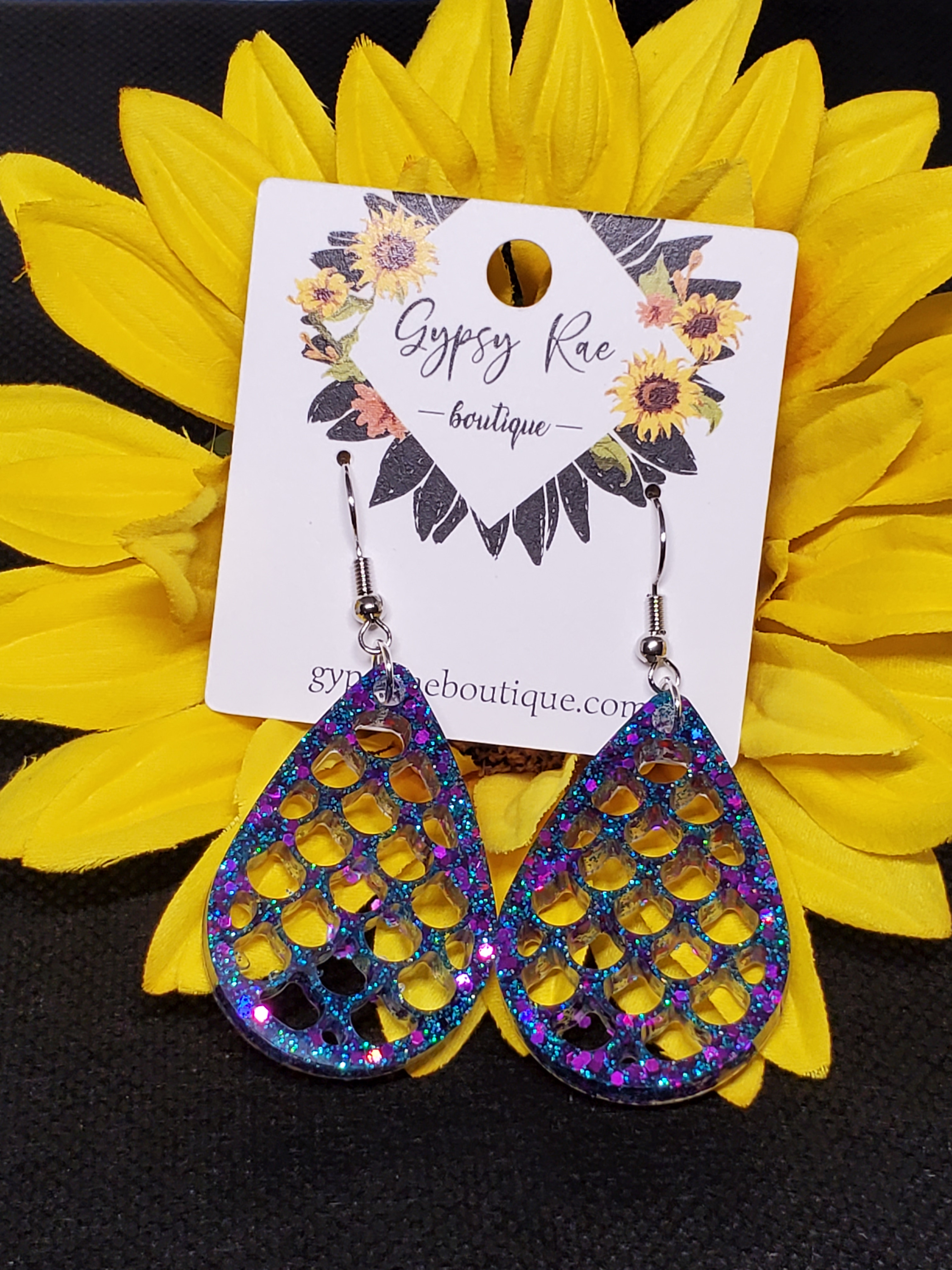 Mermaid Earrings - Gypsy Rae Boutique