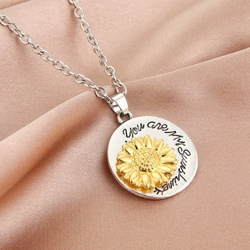 Sunshine Sunflower Necklace - Gypsy Rae Boutique, LLC