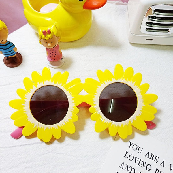 Kid Sunflower Glasses - Gypsy Rae Boutique, LLC