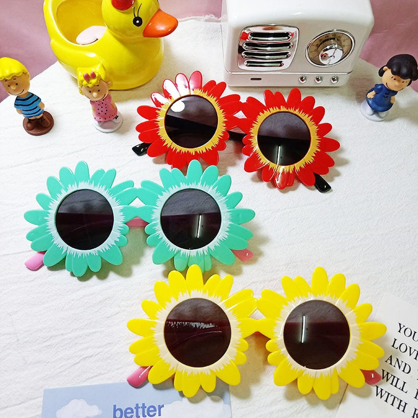 Kid Sunflower Glasses - Gypsy Rae Boutique, LLC