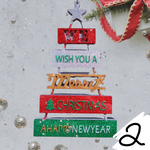 Carregar imagem no visualizador da galeria, We Wish You A Merry Christmas and a Happy New Year - Gypsy Rae Boutique
