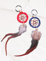 Cargar imagen en el visor de la galería, Dream Catcher Key Chain - Feather Dreamcatcher Accessories - Gypsy Rae Boutique
