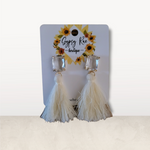 Charger l&#39;image dans la galerie, Love Notes Turquoise Tassel Stud Earrings - Gypsy Rae Boutique, LLC

