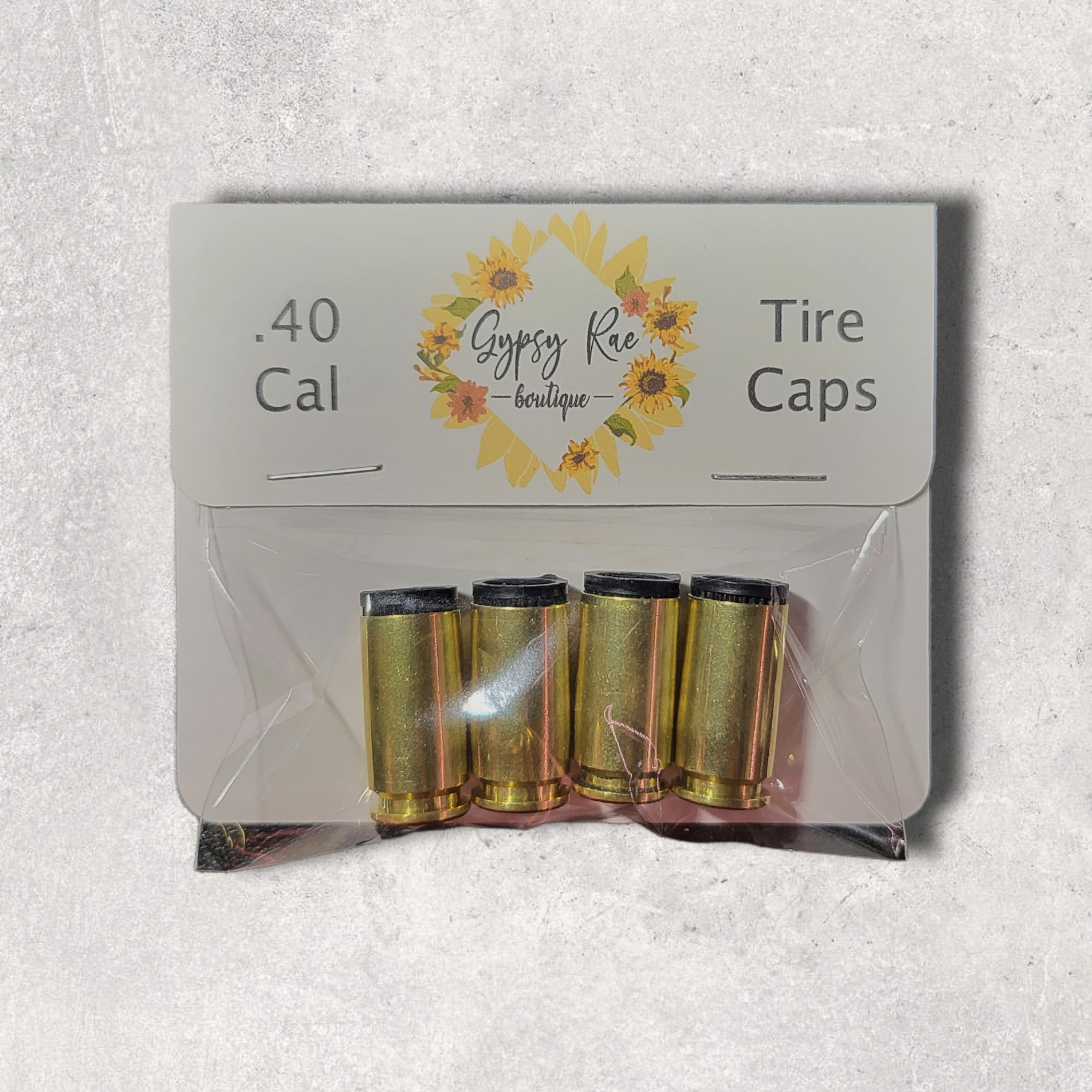 .40 Cal Tire Caps - Gypsy Rae Boutique, LLC