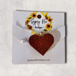 Load image into Gallery viewer, Heart Resin Necklaces - Gypsy Rae Boutique, LLC
