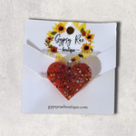 Carregar imagem no visualizador da galeria, Heart Resin Necklaces - Gypsy Rae Boutique, LLC

