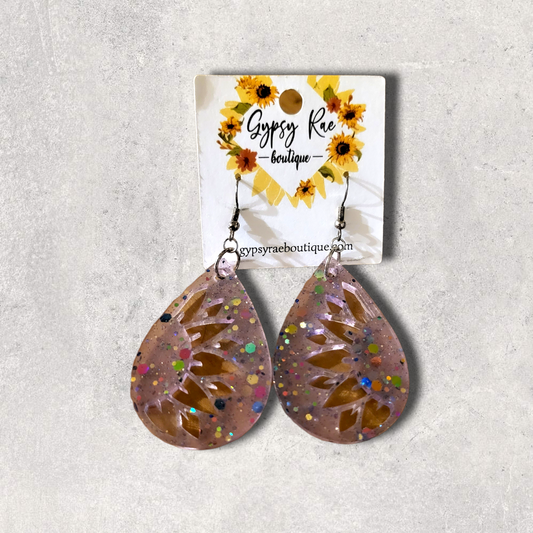 GLOW Resin Earrings - Gypsy Rae Boutique, LLC