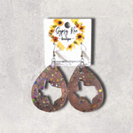 Cargar imagen en el visor de la galería, GLOW Resin Earrings - Gypsy Rae Boutique, LLC
