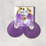 Kép betöltése a galériamegjelenítőbe: GLOW Resin Earrings - Gypsy Rae Boutique, LLC
