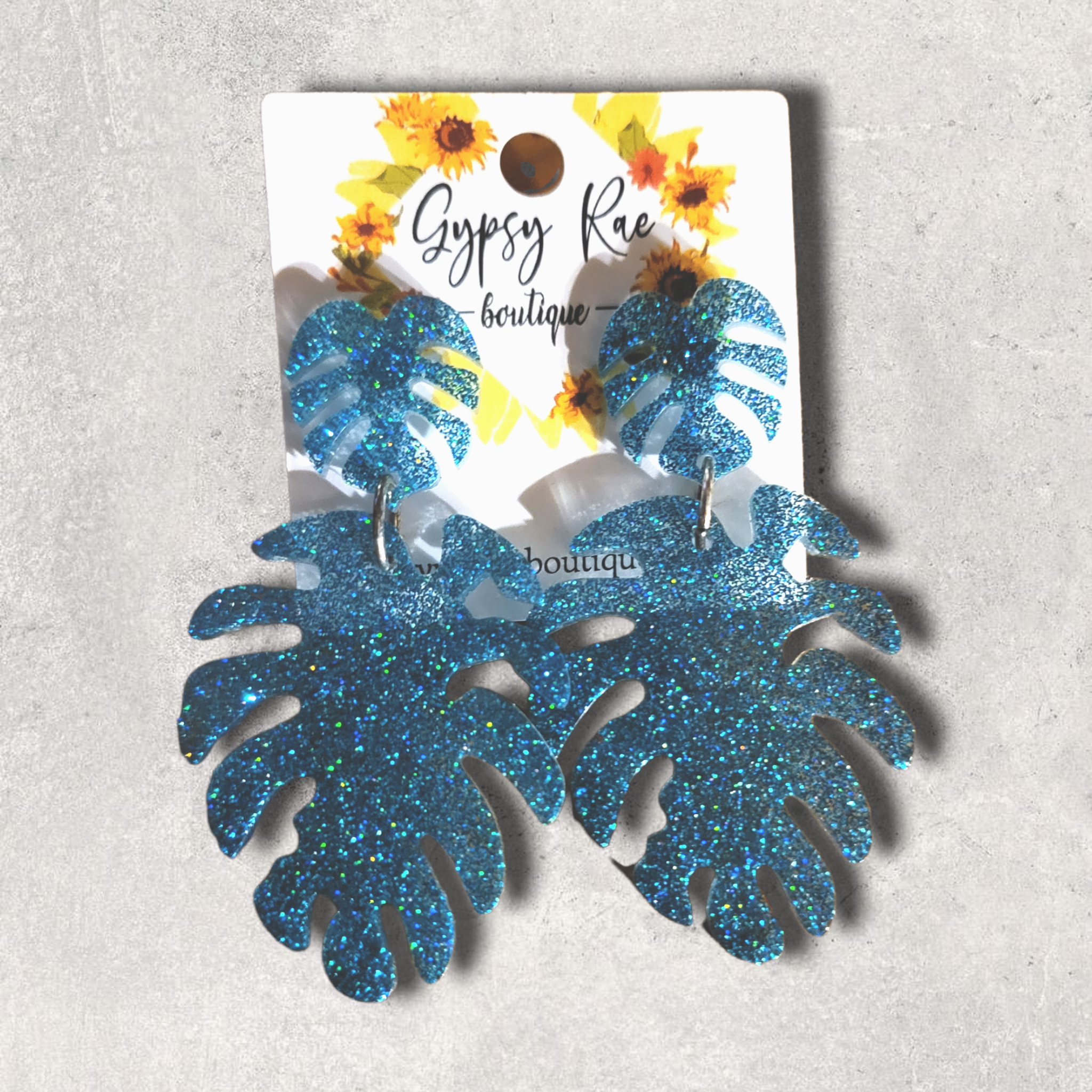 Leaf Resin Earrings - Gypsy Rae Boutique, LLC