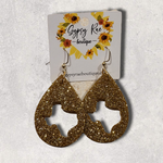 Cargar imagen en el visor de la galería, Texas Teardrop Resin Earrings - Gypsy Rae Boutique, LLC
