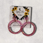 Ladda upp bild till gallerivisning, Round Small Open Statement Earrings - Gypsy Rae Boutique, LLC
