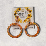 Load image into Gallery viewer, Round Small Open Statement Earrings - Gypsy Rae Boutique, LLC
