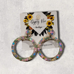 Ladda upp bild till gallerivisning, Round Small Open Statement Earrings - Gypsy Rae Boutique, LLC
