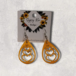 Carregar imagem no visualizador da galeria, Heart Teardrop Resin Earrings - Gypsy Rae Boutique, LLC
