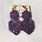 Carregar imagem no visualizador da galeria, Double Hexagon Resin Statement Earrings - Gypsy Rae Boutique, LLC
