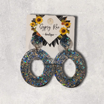 Load image into Gallery viewer, Small Round Statement Earrings - Gypsy Rae Boutique, LLC
