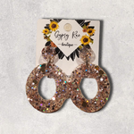 Load image into Gallery viewer, Small Round Statement Earrings - Gypsy Rae Boutique, LLC
