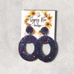 Load image into Gallery viewer, Small Round Statement Earrings - Gypsy Rae Boutique, LLC
