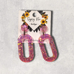 Charger l&#39;image dans la galerie, Oval Small Statement Earrings - Gypsy Rae Boutique, LLC
