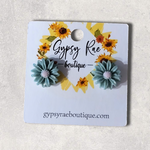 Ladda upp bild till gallerivisning, Flower Stud Earrings- Individual - Gypsy Rae Boutique, LLC
