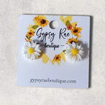 Ladda upp bild till gallerivisning, Flower Stud Earrings- Individual - Gypsy Rae Boutique, LLC
