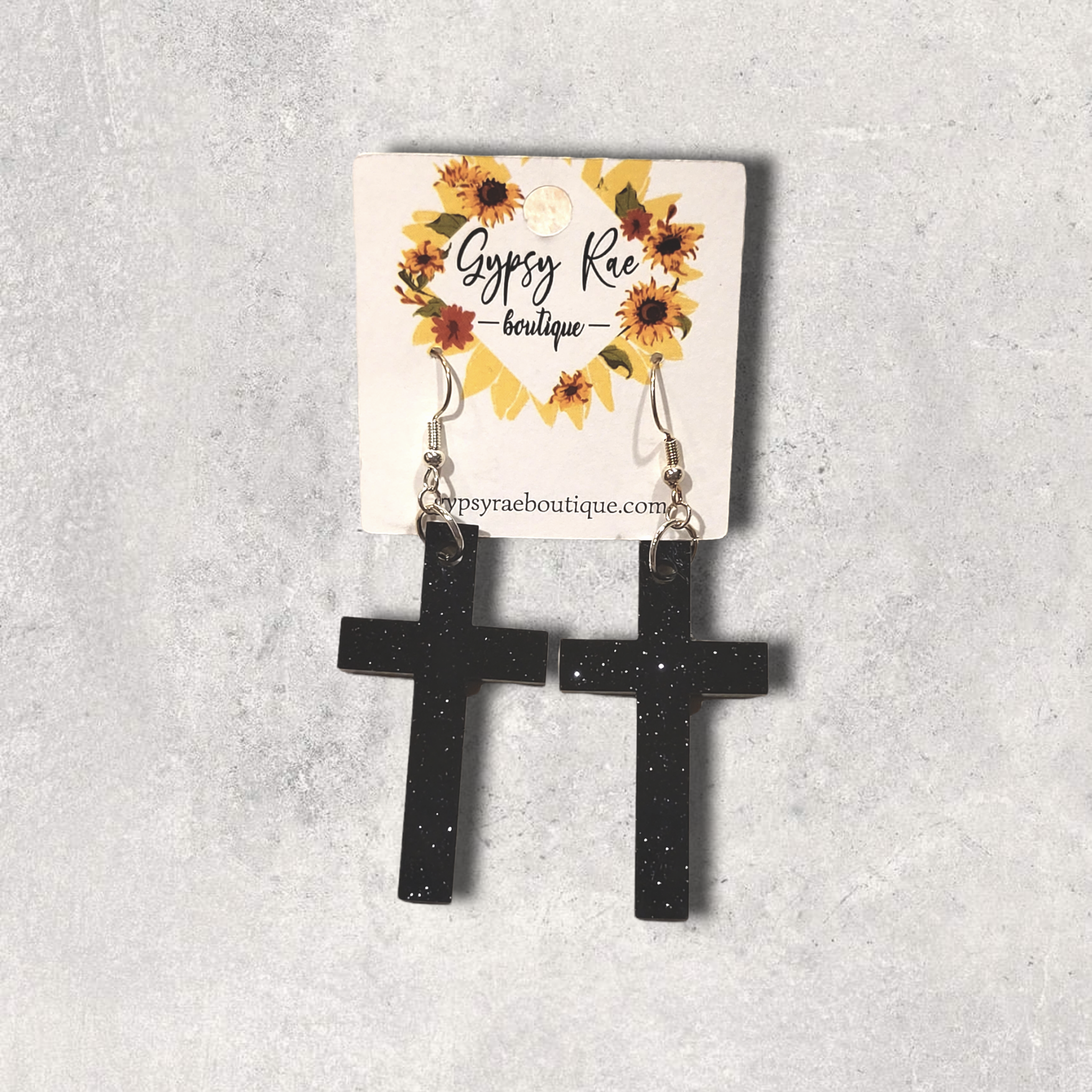 Cross Resin Earrings - Gypsy Rae Boutique, LLC