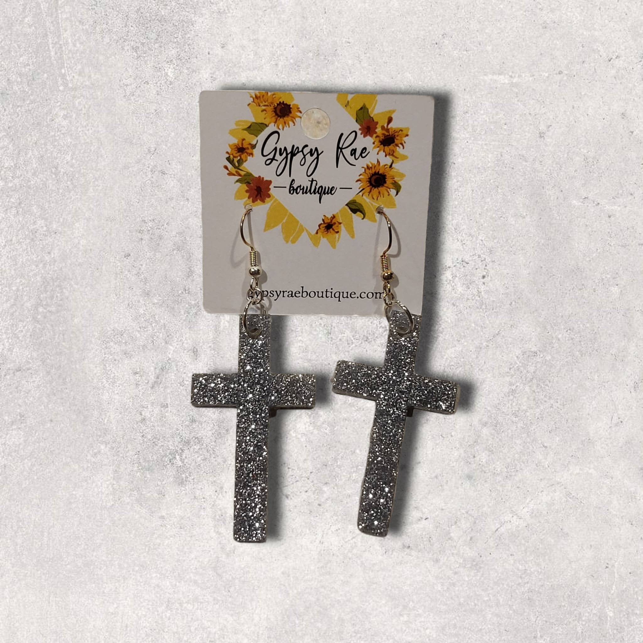 Cross Resin Earrings - Gypsy Rae Boutique, LLC