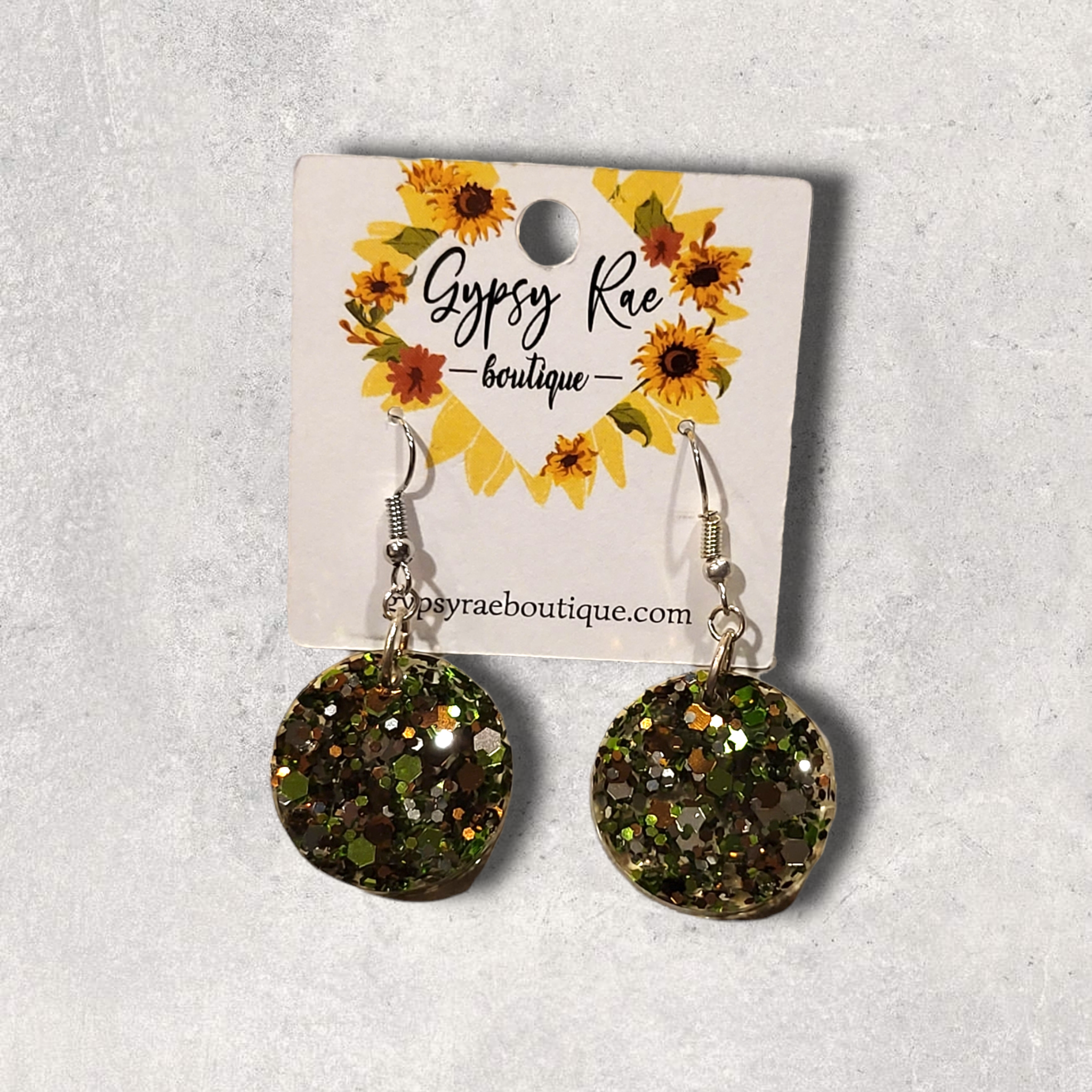 Small Resin Dangle Earrings - Gypsy Rae Boutique, LLC