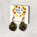 Load image into Gallery viewer, Small Resin Dangle Earrings - Gypsy Rae Boutique, LLC
