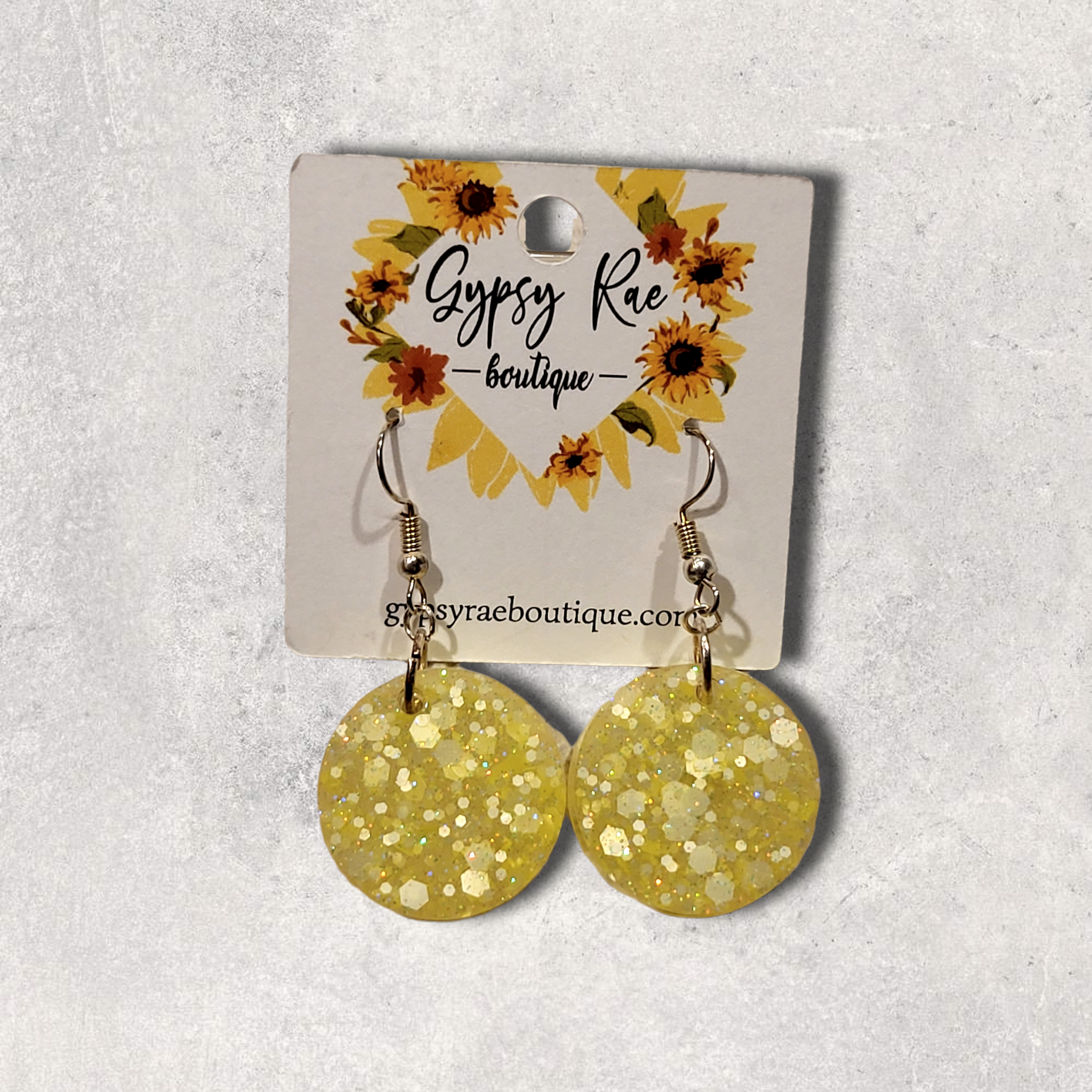 Small Resin Dangle Earrings - Gypsy Rae Boutique, LLC
