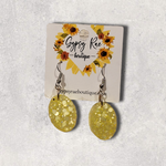 Charger l&#39;image dans la galerie, Small Resin Dangle Earrings - Gypsy Rae Boutique, LLC
