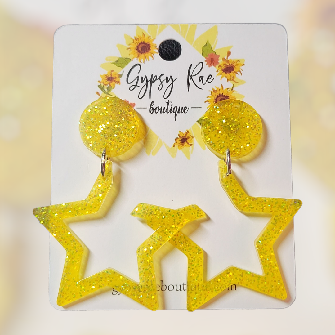 Statement Resin Earrings - Gypsy Rae Boutique, LLC