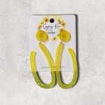 Carregar imagem no visualizador da galeria, Statement Resin Earrings - Gypsy Rae Boutique, LLC
