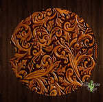 Ladda upp bild till gallerivisning, Tooled Leather Car Coaster - Gypsy Rae Boutique, LLC
