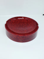 Cargar imagen en el visor de la galería, Red Glitter Soap Dish or Ash Tray - Gypsy Rae Boutique
