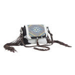 Charger l&#39;image dans la galerie, Fringe Buzzard Leather Cowhide Crossbody - Gypsy Rae Boutique, LLC
