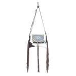 Charger l&#39;image dans la galerie, Fringe Buzzard Leather Cowhide Crossbody - Gypsy Rae Boutique, LLC
